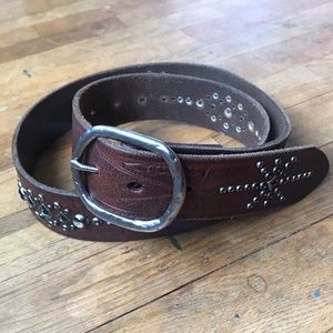 Corral Leather Belt